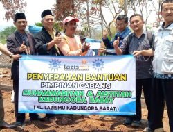 PC Muhammadiyah Kadungora Barat Beri Bantuan Korban Kebakaran