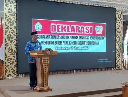 Deklarasikan Pemilu Damai, Seluruh Elemen Masyarakat Batola Satukan Tekad