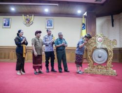 Badung Launching Gerakan Pemantauan Pemilahan Sampah Kolaborasi TNI, Polri dan PKK Desa