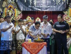 Bupati Badung Giri Prasta Hadiri HUT Ke-40 ST Wira Dharma Banjar Tauman Sembung