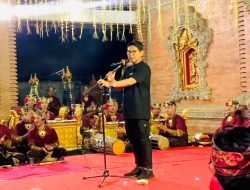 Sekda Adi Arnawa Hadiri Gladi Resik Mebarung Gamelan Gong Kebyar Duta Abiansemal