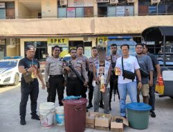 Tanggapi Cepat Aduan Warga, Polresta Jayapura Kota Datangi Rumah Penjualan Miras