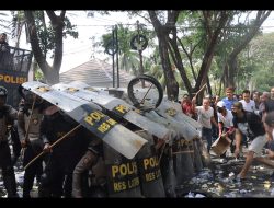 Polres Lombok Tengah Lakukan Simulasi Sispamkota Pemilu 2024