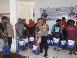 Polresta Gelar Bakti Sosial kepada Mahasiswa di Asrama Nayak 2