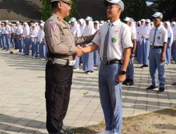 Satlantas Polres Loteng Sosialisasikan Tata Tertib Lalu Lintas pada Pelajar MAN