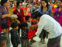 Gerakan Minum Susu Bersama Anak-Anak PKH, Pemkab Badung Wujudkan Badung Bebas Stunting