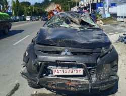 Dipengaruhi Miras, Pengemudi Mobil Meninggal Akibat Laka Lantas