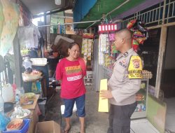 Bhabinkamtibmas Polsek Jayapura Selatan Minta Warga Jangan Terprovokasi Berita Hoax