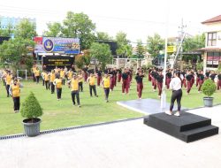 HUT Ke-52 Korpri, Polres Brebes Gelar Olahraga Bersama