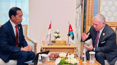 KTT Luar Biasa OKI, Presiden Jokowi Dukung Raja Yordania Wujudkan Perdamaian Palestina