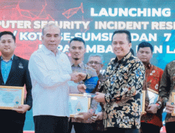Sumsel Kali Pertama Launching CSIRT,  Kepala BSSN Beri Apresiasi