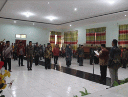 Sebanyak 12 Pejabat Pengawas dan Kepala Madrasah Dilantik Kakanwil Sulawesi Barat