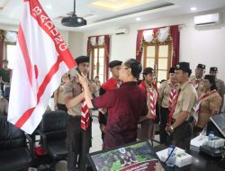 Wabup Badung Lepas Peserta Pertikawan Kwarcab Badung