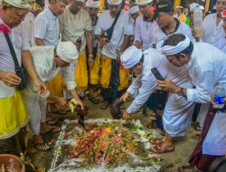 Karya Agung Menawa Ratna, Mewisudha Bumi di Pura Paibon Sira Arya Gajah Para Kaja Kangin Desa Antiga