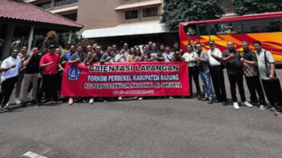 Orientasi Lapangan Perbekel se-Kabupaten Badung ke Perpustakaan Nasional RI