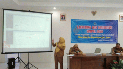 Dinarpus Brebes Luncurkan Aplikasi Simpel Jago, Tingkatkan Efektifitas Pengelolaan Laporan Kinerja