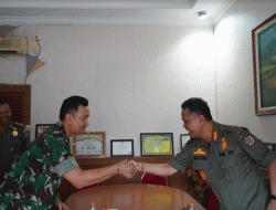 Usai Peristiwa Penyerangan Kantor Satpol PP Denpasar, Kodam IX/Udayana Jalin Sinergitas