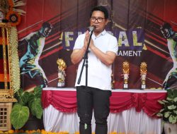 Sekda Badung Buka Turnamen Futsal Yowana Arya Wang Bang Pinatih Cup V