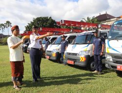 Pengamanan Nataru, Sekda Badung Cek Kesiapan Pasukan dan Sarpras Pendukung Operasional Dishub