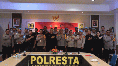 Jelang Pemilu 2024, Polresta Jayapura Kota Laksanakan Pembinaan Etika Profesi Polri