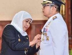Gubernur Khofifah Indar parawansa Lantik Pejabat (PJ) Walikota Mojokerto