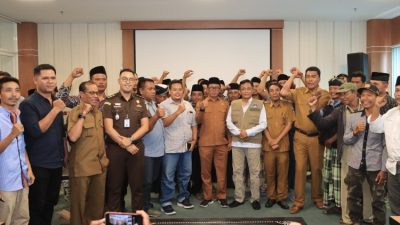 Sepakat Berdamai, Kedua Desa di Kecamatan Pujut, Loteng Ambil Upaya Mediasi Atasi Konflik