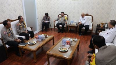 Cek Kesiapan Pengamanan Nataru dan Pemilu, Kompolnas RI Kunjungi Polda Bali