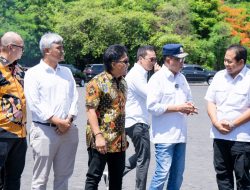 Bupati Giri Prasta Ikuti Rapat Penajaman Pembangunan MRT/LRT Dari Menhub Budi Karya Sumadi