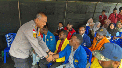 Deklarasi Pemilu Ceria 2024 di Tanah Papua, Ini Pesan Wakapolresta Jayapura Kota