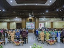 HUT Ke-24 DWP dan PHI Ke-95 Kabupaten Badung Teguhkan Perjuangan Kaum Perempuan