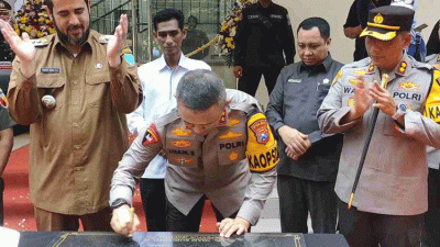 Jadi Pusat Sistim Keamanan Terpadu, Gedung Command Center Meteor Diresmikan Kapolda Jatim