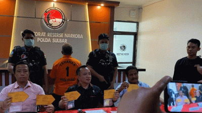 Ditresnarkoba Polda Sulbar Ungkap Peredaran Narkoba Jaringan Internasional