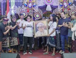 Bupati Giri Prasta Hadiri HUT ST. Manggala Tunas Bhakti, Br. Petapan, Cemagi