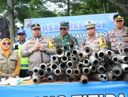 Wujudkan Pemilu Aman Damai, Polres Brebes Gelar Deklarasi Jateng Zero Knalpot Brong
