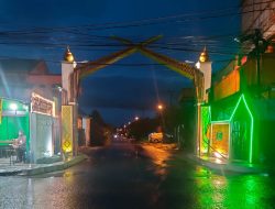 Dipercantik, Pemkab Tanbu Bangun Gapura Ikonis Pasar Sabtu Menuju Penilaian Adipura