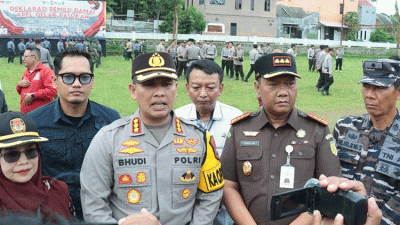 Pengamanan Pemilu 2024, Polresta Malang Kota Terjunkan 5.598 Personel Gabungan