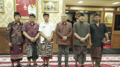 Ketua DPRD Kabupaten Badung Terima Audensi Kadis Kebudayaan Badung dan MGPSSR