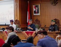 Wabup Suiasa Pimpin Rakor Persiapan Pelaksanaan Upacara Melasti dan Tawur Agung Kesanga