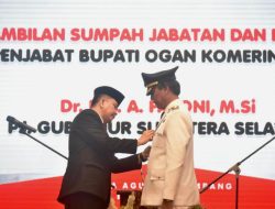 Pj Gubernur Sumsel Berikan Atensi Khusus Percepatan Penanganan Program Prioritas Pj Bupati OKI