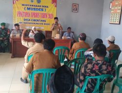 Pemdes Cibentang, Bantarkawung Gelar Musrenbang Penetapan RKPDes 2024 dan DU Tahun 2025