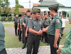 Kodim 0812/Lamongan Lepas Bintara Terbaik Pindah Satuan