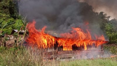 Kantor Distrik Bayabiru Dibakar Massa, Kepolisian Resor Paniai Terapkan Tindakan Tegas