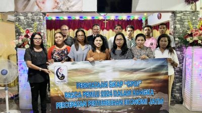 Pasca Pemilu 2024, GPDI Lagai-Roi Ajak Seluruh Elemen di Kota Surabaya Merajut Erat Cinta Damai