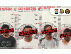 Ungkap Jaringan Pengedar Sabu, Empat Warga Karossa Ditangkap Polres Mamuju Tengah