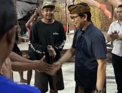 Beri Support, Sekda Adi Arnawa Tinjau Lokasi Ogoh-ogoh Terbakar