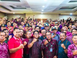 Perbekel Se-Kabupaten Buleleng Audiensi ke Rumah Jabatan Bupati Badung