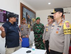 Kapolres Loteng Dampingi Kapolda NTB Cek Kesiapan Pos Terpadu Bizam