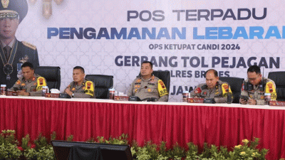 Jalur Mudik Brebes Alami Peningkatan Arus, Didominasi Sepeda Motor dan Mobil Pribadi