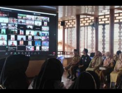 Jajaran Sekretariat Dewan Provinsi Sulawesi Barat Mengikuti Apel Secara Virtual