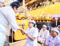 Bupati Giri Prasta Uleman Karya Pura Dang Kahyangan Dalem Camusen, Ajak Krama Desa Adat Blangsinga Ajegkan Agama, Adat dan Budaya Bali